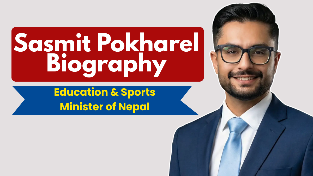 Sasmit Pokharel Biography: Education Minister and Sports Minister of Nepal | Nepinsights